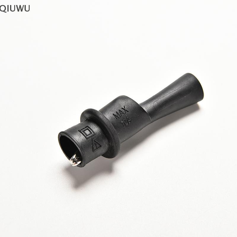 QIUWU 1 Cặp Kẹp thử nghiệm cá sấu cá sấu cho đầu dò vạn năng Fluke.