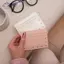 HFTOY Thẻ da có đế siêu mỏng Ví đựng tiền xu PU Nhiều khe để sử dụng hàng ngày Studentsmuters ~