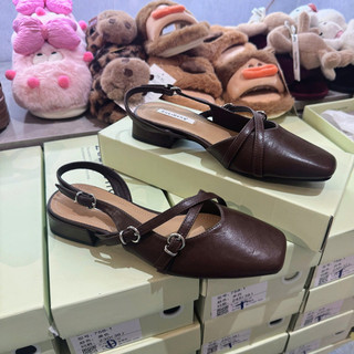 Sandal Dây Chéo Hậu Hàng Nhập QC Fullbox/Mieo Shoes S447 S448 S449