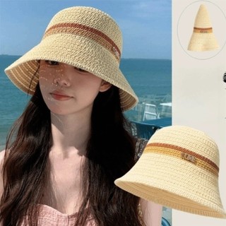 FashionExpress Mũ Xô vành rộng chống nắng, vành phẳng, thoáng khí, bảo vệ khỏi tia UV