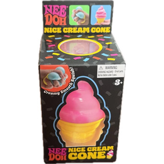 NeeDoh NICE CREAM CONE Ice Cream Swirl Squishy Toy NEE DOH Stress Ball