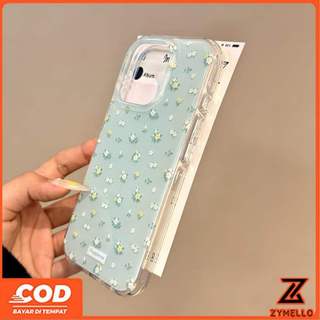 Tương thích cho iPhone 17 Pro Max iPhone 16 Pro Max iPhone 16E 15 Pro Max 13 Pro Max iPhone11 iPhone7P iPhone 8P Vỏ điện thoại TPU chống sốc màu thạch đơn giản hoa tươi IMD