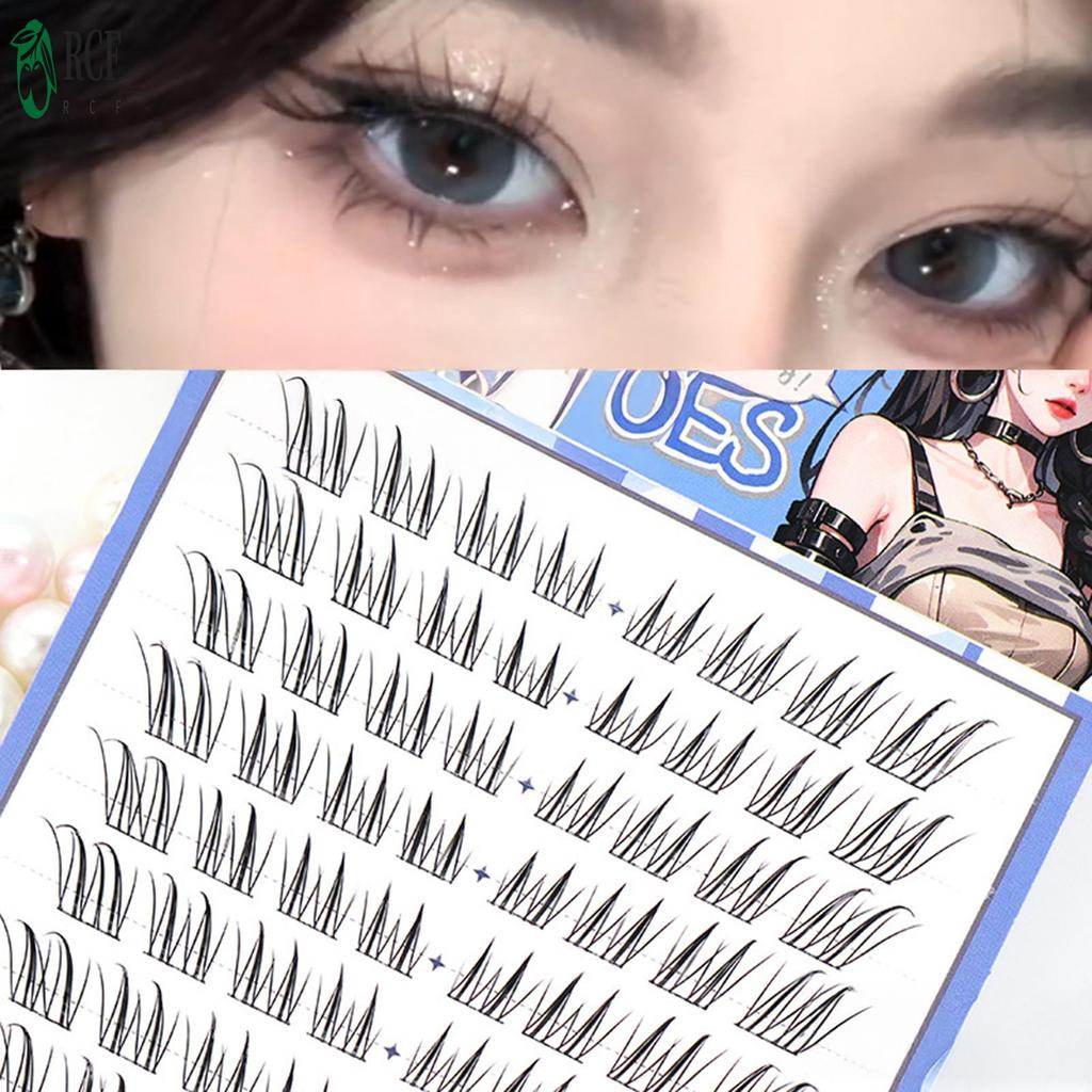 Cụm lông mi Wispy tự nhiên 7-12mm C Curl - Lông mi giả để trang điểm mắt