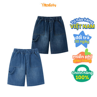 Quần short jeans bé trai Rabity 931.029