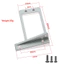 Nhôm 1 / 10 Capra VP F9 Trục lệch tâm Chìm Servo Gắn trung tâm thấp Khung xe trọng lực DIY