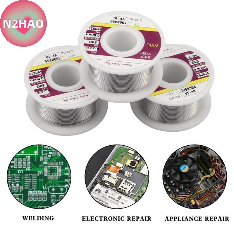 Dây hàn thiếc N2HAO 50g 100g Dung dịch không sạch để hàn mượt mà thiết bị âm thanh và bảng mạch ks n