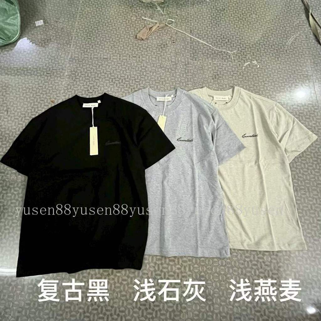 Áo Thun Essentials Fear of God Mùa Hè, Bông Nguyên Chất
