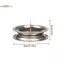 TRTR Sti Giá Đỡ Khay Inox Moxibustion Sti Fixer Giá Đỡ Cuộn Dây Chống Muỗi Đa Năng Giá Đỡ Tro Bộ Sưu Tập 3 / 1 Cái VN
