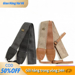 【48h】Dây đeo bằng da nguyên chất và vải bền, kiểu dáng cổ điển mang đến sự thoải mái tối đa khi sử dụng lâu dài.