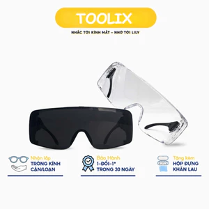 Kính chắn bụi đi đường EYEWEAR chất liệu nhựa cao cấp kiểu dáng màu sắc thời trang, an toàn KC1624