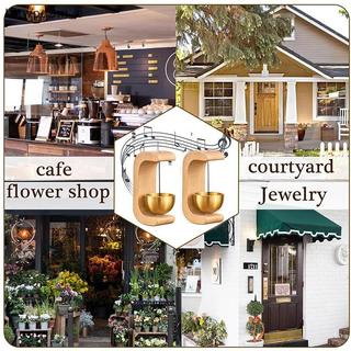 COD Magnetic Brass chuông cửa-gỗ gió Chimes đối với trang trí nội thất mới
