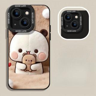 Ốp điện thoại cặp đôi sang trọng Yier Bubu cho iPhone 17 / 16 / 15 / 14 / 13 / MINI / 12 / 11 / Pro MAX / X / XS / XR / 7 / 8 / 6 Vỏ bảo vệ toàn diện bằng silicon lỏng chống sốc và chống rơi