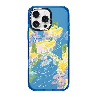 CASECASE X Wonderland Ốp Lưng Bầu Trời Màu Xanh Trong Suốt Cứng Hút Từ Tính Tác Động Dành Cho Apple IPhone 12 13 14 15 16 17 Pro Max Air Plus Có Hộp
