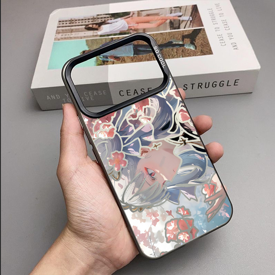 Dành Cho POCO X7 X6 X5 F8 Ultra F8 Pro F7 F6 Pro F5 Sóng Gió _ Jinhsi Micro Matte Vỏ Điện Thoại Cứng Chống Sốc POCO Cover