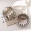 EDIWANY Y2K Punk Vòng Tay, Phụ Kiện Goth Ba Lớp Stud Spiked Chunky Vòng Tay, Vòng Tay Trang Sức Thoáng Mát Thời Trang