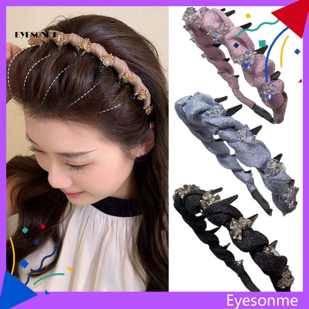 MẮT Băng đô tóc này thời trang và đa năng phù hợp với mọi loại trang phục làm nổi bật tính khí của nó