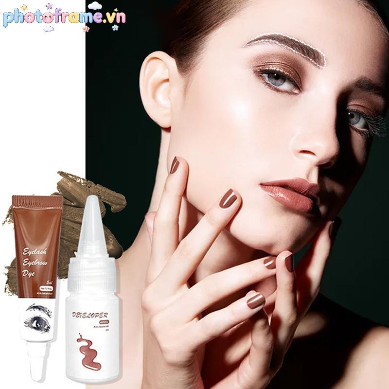 Khung Ảnh Mới Thuốc Nhuộm Lông Mi Thuốc Nhuộm Lông Mày Tint 15 phút Nâng Nhanh Lông Mày Chống Thấm Nước Brow VN
