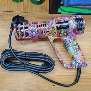 Súng nướng bánh chống bỏng Graffiti 5m, công suất cao 2500W, dụng cụ dán phim/nhuộm màu ô tô, bảo vệ khỏi nắng