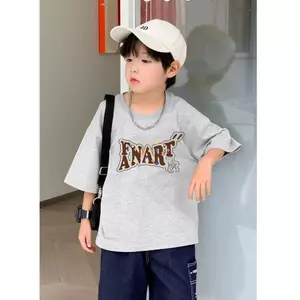Áo Thun Dành Cho Trẻ, Thiết Kế Dễ Phối, Hàng Mới, Chất Liệu Cotton, Mùa Hè