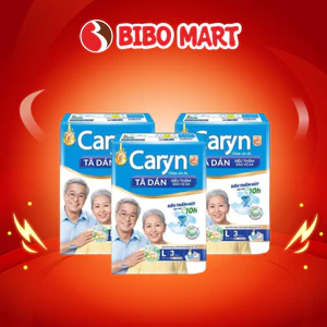 Tã Dán Người Lớn Caryn L3 Tã Cho Người Hạn Chế Đi Lại Thấm Hút Tốt Thoáng Khí - Bibo Mart