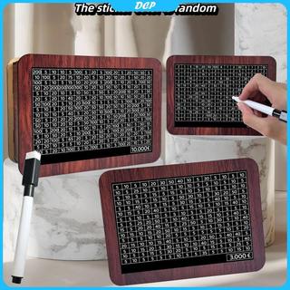 [DCP] hộp tiền bằng gỗ theo dõi mục tiêu tiết kiệm-1000 đến 10000 Euro [VN]