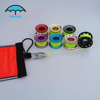 leipupa Cuộn dây lặn có móc và dây loe (33ft) dành cho thể thao dưới nước Lặn biển dưới nước