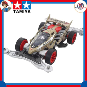 Tamiya 1/32 Mini 4WD Racer No.104 Cross Spear '02 (VZ Chassis) – 18104