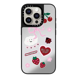 Ốp Điện Thoại Gương Chất Lượng Cao Nhãn Gấu Nhỏ Thích Hợp Cho iPhone 17ProMax 17pro 17 air 16promax 16 15promax 15 14promax 13 13promax Ốp Lưng Cứng Chống Rơi Thời Trang
