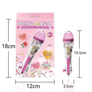 HIGHVIEWLS Bút tự động phân phối hạt Perler 2.6mm, tiết kiệm thời gian cho dự án thủ công DIY đính cườm