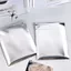 GAVESTO 200 Túi Tự Dính, Gói Đóng Gói Kẹo Bánh Quy Túi Cói Nhỏ, Lá Nhôm Bạc 7x9cm Túi Bảo Quản Cho Huy Hiệu Trang Sức Handmade