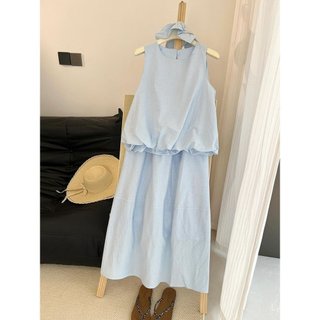 <![CDATA[Đánh giá 10% - Váy vest nữ không tay màu trắng, phong cách phương Tây]]>