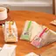 TRTR 100 Chiếc Sandwich Nhựa Paaging Trong Suốt Tam Giác Túi Cho Bánh Mì Mông Túi Sinh Nhật Trang Trí Tiệc Điều Trị VN