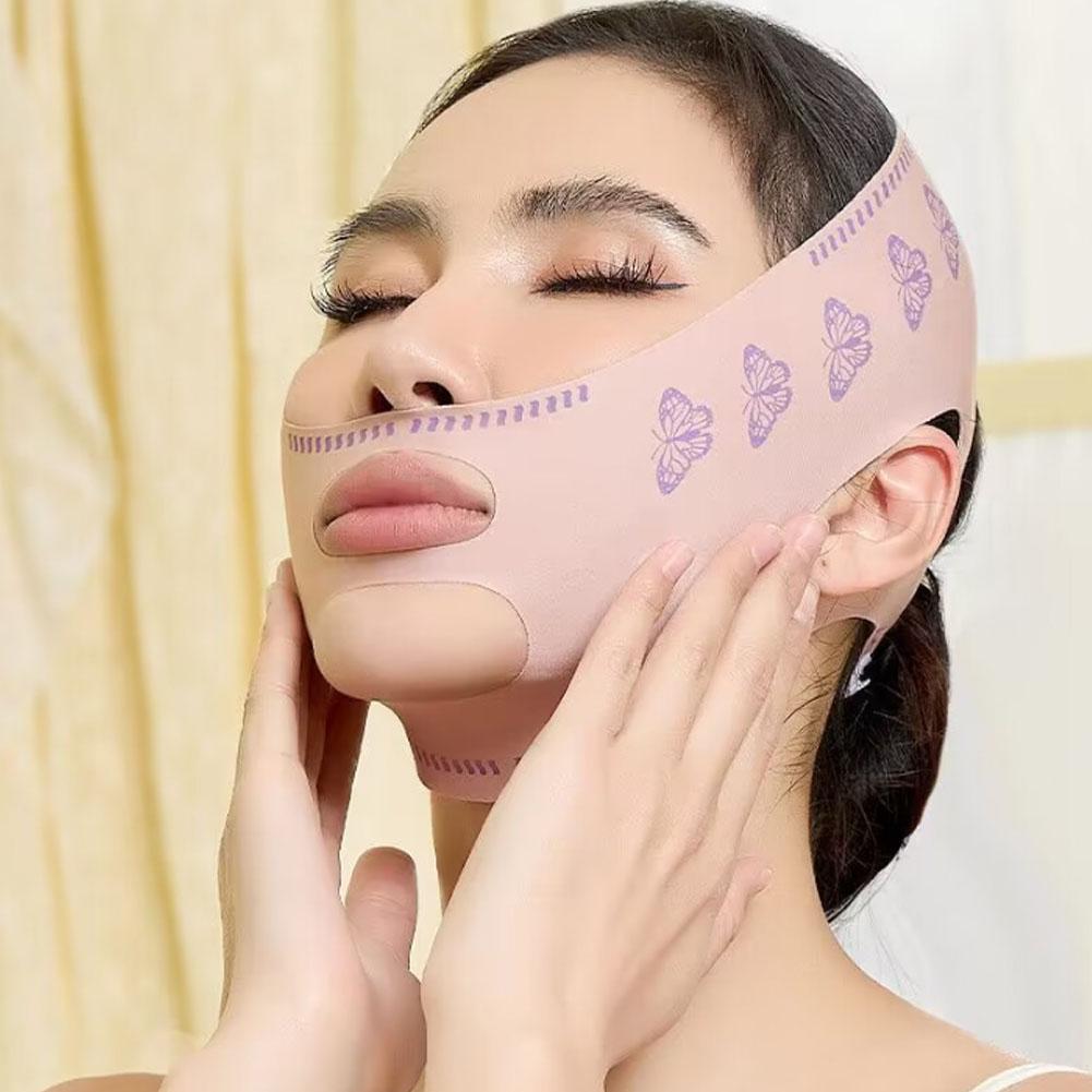 Mặt nạ V Mặt nạ định hình Mặt nạ ngủ Mặt nạ dành cho nam Dụng cụ da Nữ Nasolabial H0