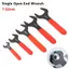 JUIC 1 Cái Cờ lê hình chữ U, Cờ lê đầu đơn mở góc 7-32mm, Cờ lê cố định đầu phẳng làm đen để sửa chữa ô tô