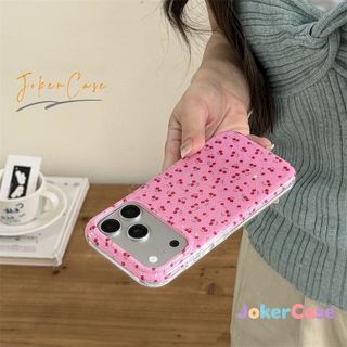 Ốp Lưng Cho Iphone 11 13 17 16 15 14 12 Pro Max 17Air 8 15 16 14 Plus X XR XS Max Bìa mềm Sweet Cherry New Imd