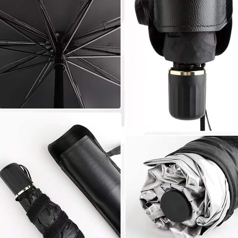Ô Tô Có Thể Gập Lại Ô Dù Kính Chắn Gió Khối Nhiệt UV Sun Shade Umbrella Cho Xe Mazda 3 6 GH Atenza CX5 2 Demio CX3 CX30 MX5 CX7 8 323 CX9 CX8 CX4 RX8 RX7 626