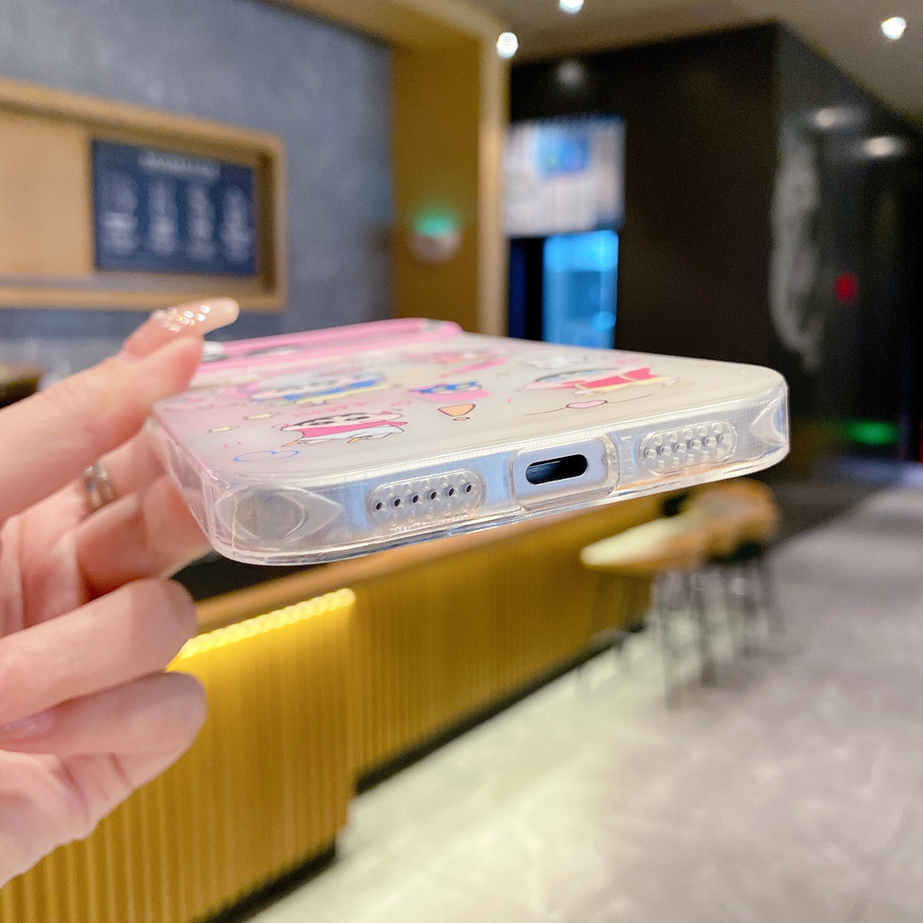 Ốp điện thoại hình mèo hoạt hình từ tính cho IPhone17ProMax 17Air 16 15 14 13 12 Vỏ bảo vệ chống sốc