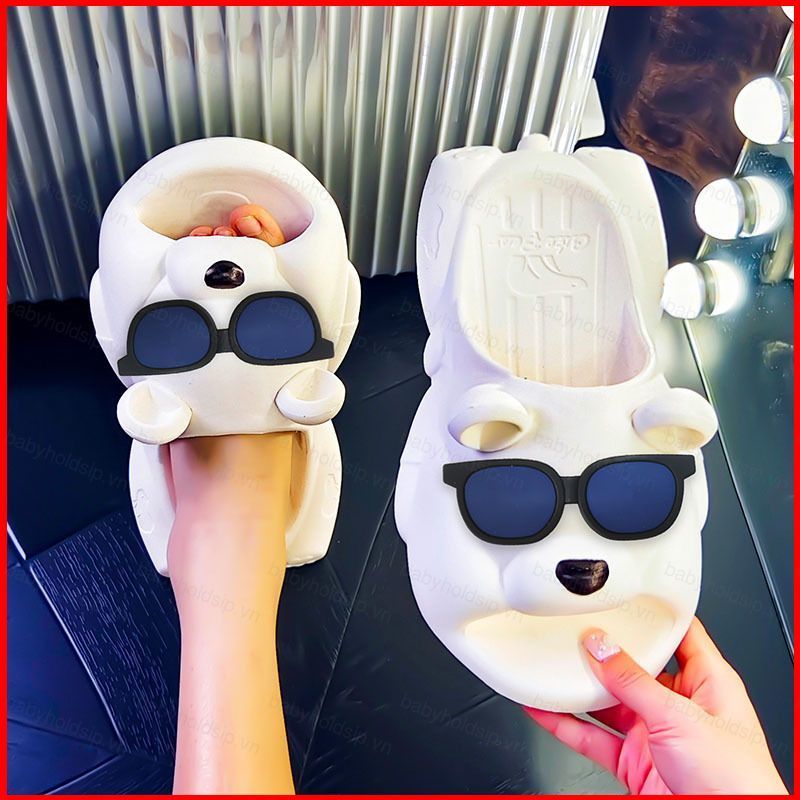 BS1 chó con Dép Husky dễ thương Hoạt hình dép đế dày EVA SB1