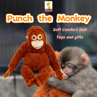 PLUS✨Hàng✨Đấm Khỉ Sang Trọng Đồ Chơi Mô Phỏng Orangutan Plushie Búp Bê Vui Vẻ Rừng Động Vật Đồ Chơi Nhồi Bông Quà Tặng Sáng Tạo Cho Người Lớn Và Trẻ Em Mềm Mại Gối Búp Bê Cho Bé