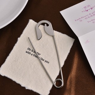 MKYCO Kim Loại Tóc Barrettes, Kích Thước Lớn Tối Giản Hình Học An Toàn Móng Vuốt Tóc, Đơn Giản Bạc Cố Định Phù Hợp Với Trâm Cài Phụ Kiện Tóc Cho Mũ Quà Tặng
