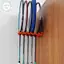 PUSKY Treo Tường Raet Giá Đỡ Tennis Raet Giá Đỡ Cầu Lông Raet Giá Đỡ Sóng Tường Móc Bảo Quản Giữ Nhiều Vợt Ra VN