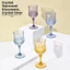 Sáo Champagne JUIC, Kính Rượu Cao Chống Vỡ Nhựa, Đồ Uống Dã Ngoại Ngoài Trời Có Thể Tái Sử Dụng Cho Tiệc Cưới Sinh Nhật