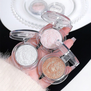 Lion Head Highlight Cream Contouring Female Fine Shining Brightening Face Ba trong Một Nước Ngọc Trai Gừng Highlighting Powder