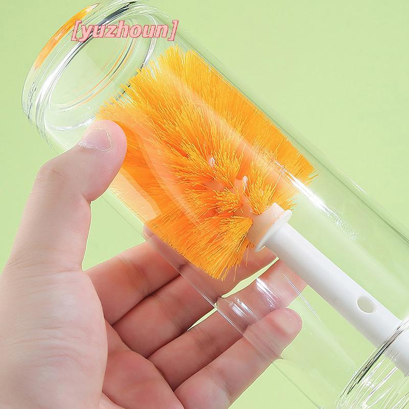 Bộ cọ đa năng 5 trong 1 tay cầm dài, bàn chải cốc, đầu thay thế, phụ kiện làm sạch nhà bếp