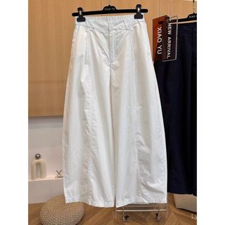 Quần Ống Rộng Phong Cách Phương Tây, Dáng Rộng Preppy Cho Nữ - Mùa Xuân