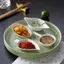 PlumHOUSE 50 Chiếc Đĩa Tráng Miệng Khay Chất Lượng Cao Phục Vụ Đĩa Gia Đình Giọt Nước Dùng Một Lần Trái Cây Ăn Tối Đĩa Giấy VN