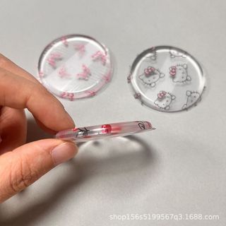 Đệm Silicon Puff Trong Suốt Jelly Silicone Puff Q Co Giãn Mềm Mại Mềm Mại Không Bột Dụng Cụ Làm Đẹp