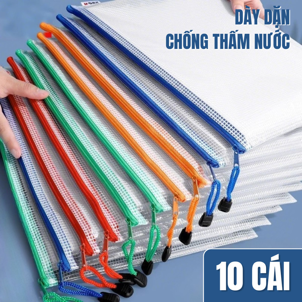 Túi đựng tài liệu có khóa kéo lưới,túi đựng tài liệu cho học sinh và văn phòng,túi lưới có khóa kéo