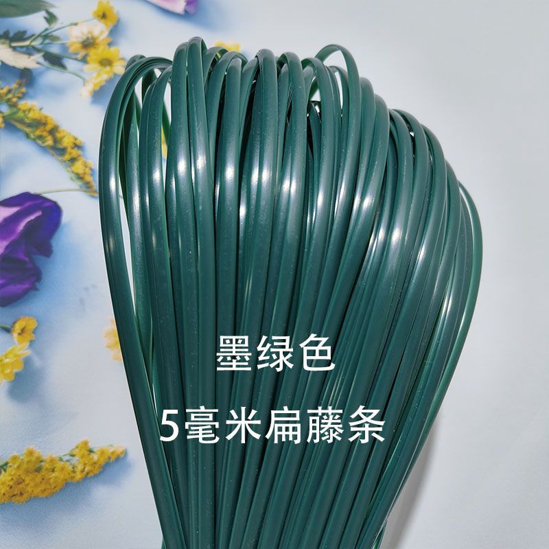 Chất liệu dệt PE giả mây 5mm, dây 5mm cho túi DIY