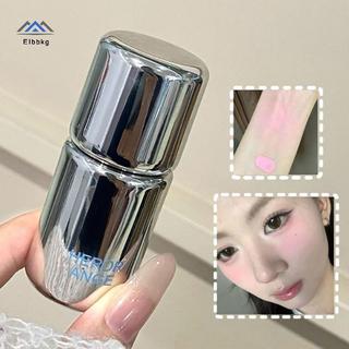 ELBBKG HERORANGE Matte Liquid Blush Water Light Cheek Cream Smooth Blush Big Sponge Brush Head Dễ dàng áp dụng Natural Rouge Makeup mới